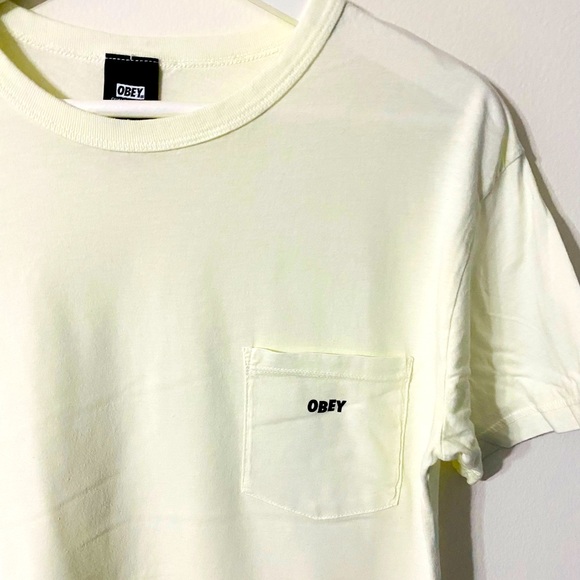 Yellow T-Shirt by OBEY - Picture 7 of 8